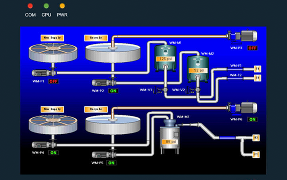 PLC-HMI Automation Software